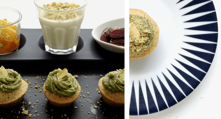cupcake pistache