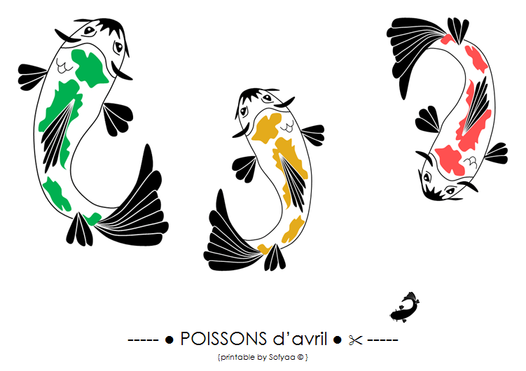 POISSONS D AVRIL
